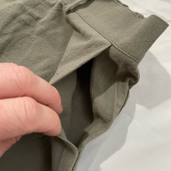 Women's Olive Khaki Pants - Picture 3 of 13